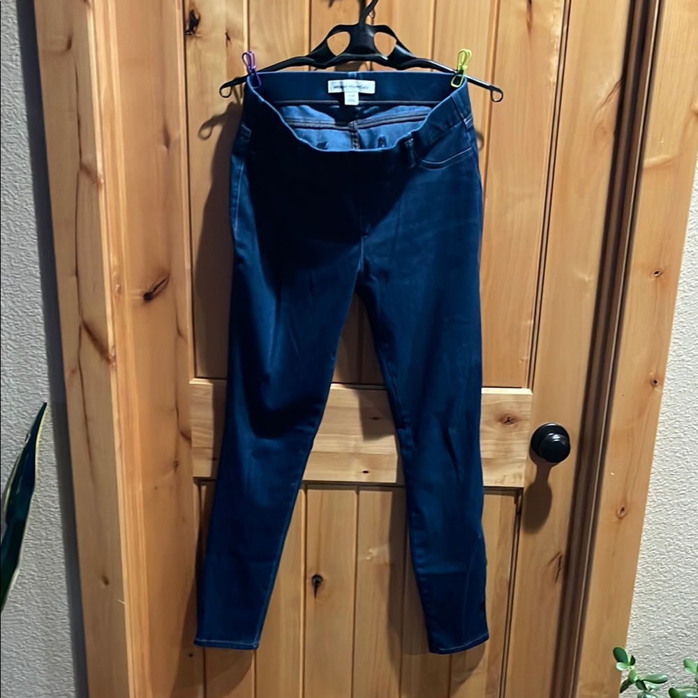 Amazon Essentials Dark Wash Denim Jeggings Sz M Long